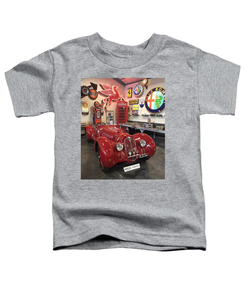 Classic Red Vintage Alfa Romeo - Toddler T-Shirt