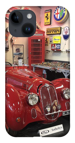 Classic Red Vintage Alfa Romeo - Phone Case