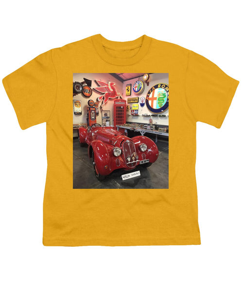 Classic Red Vintage Alfa Romeo - Youth T-Shirt