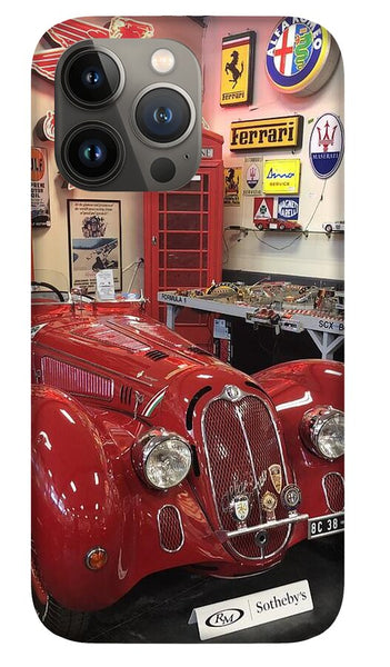 Classic Red Vintage Alfa Romeo - Phone Case