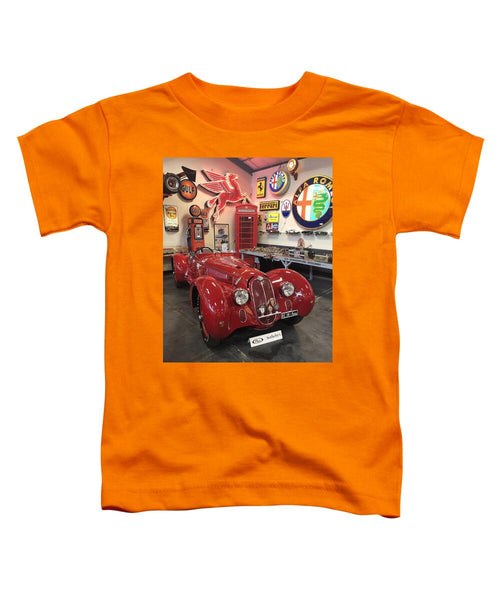 Classic Red Vintage Alfa Romeo - Toddler T-Shirt