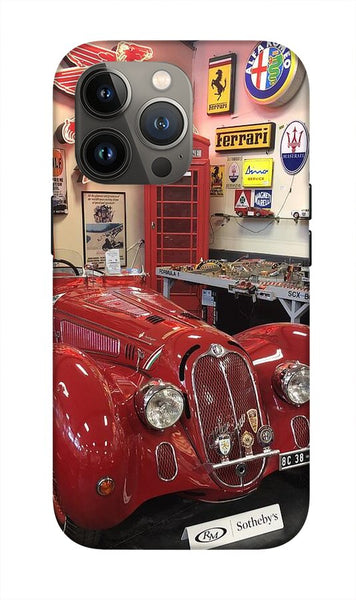 Classic Red Vintage Alfa Romeo - Phone Case