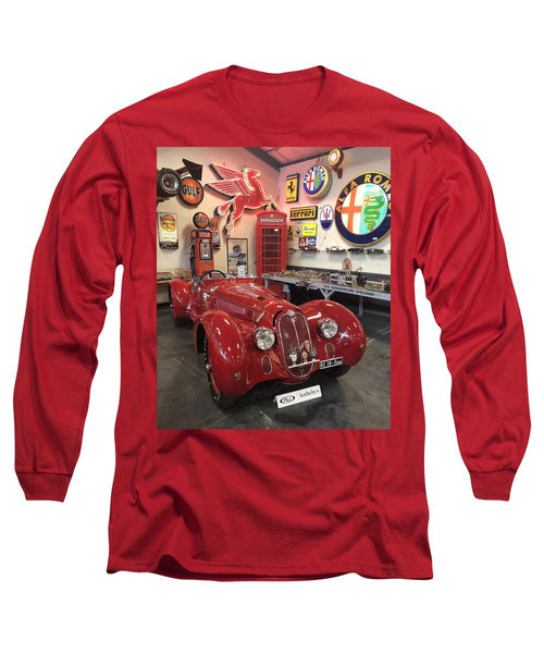 Classic Red Vintage Alfa Romeo - Long Sleeve T-Shirt