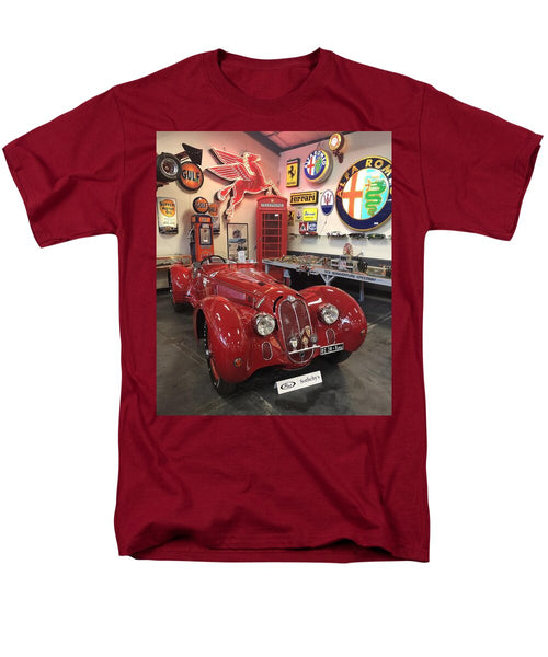Classic Red Vintage Alfa Romeo - Men's T-Shirt  (Regular Fit)