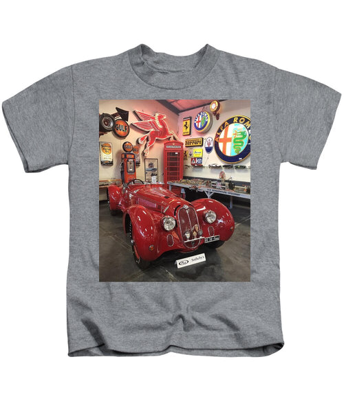 Classic Red Vintage Alfa Romeo - Kids T-Shirt