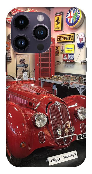 Classic Red Vintage Alfa Romeo - Phone Case