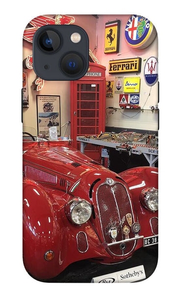 Classic Red Vintage Alfa Romeo - Phone Case