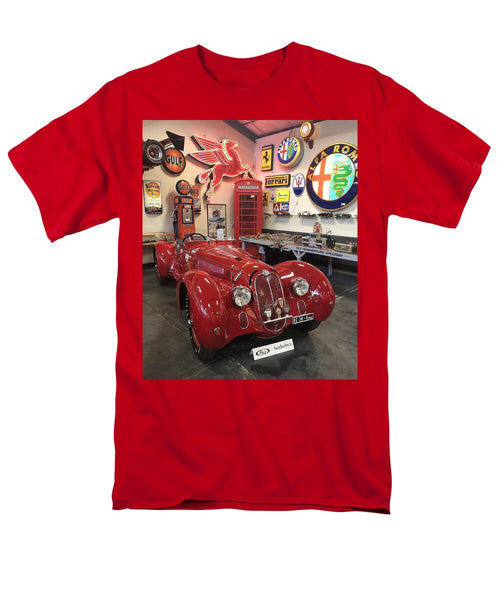 Classic Red Vintage Alfa Romeo - Men's T-Shirt  (Regular Fit)