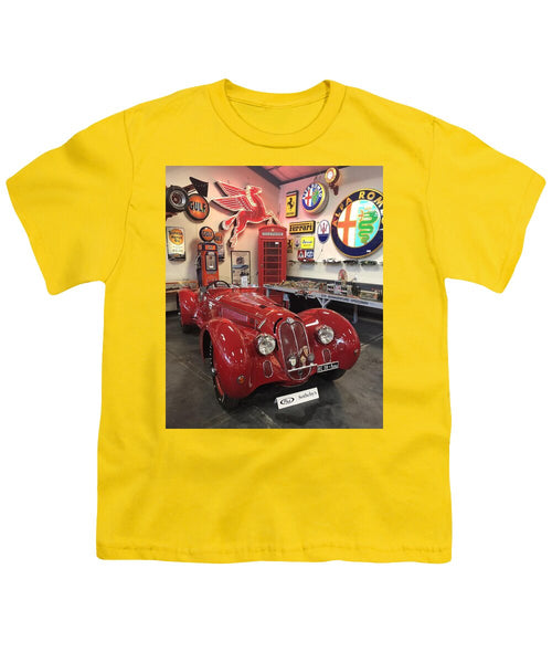 Classic Red Vintage Alfa Romeo - Youth T-Shirt
