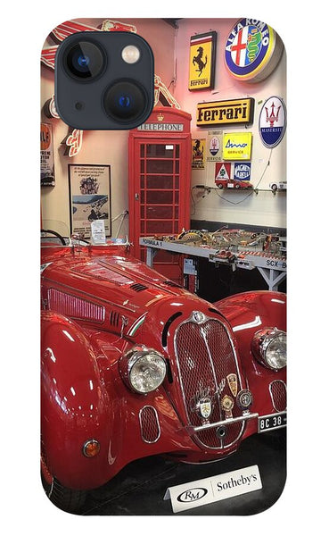 Classic Red Vintage Alfa Romeo - Phone Case