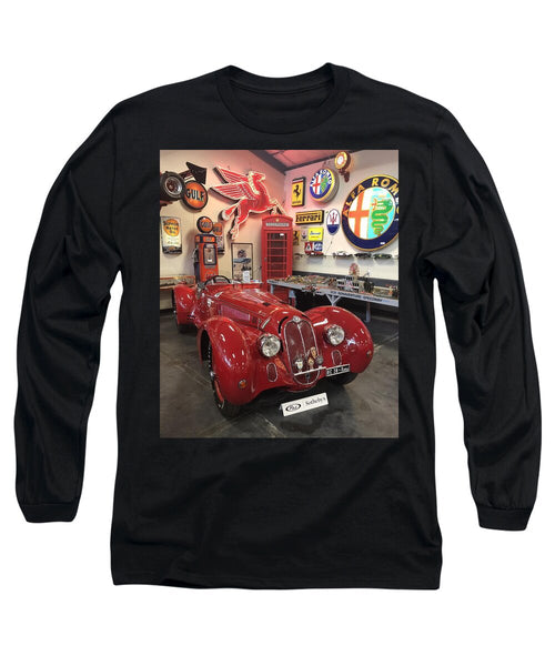 Classic Red Vintage Alfa Romeo - Long Sleeve T-Shirt