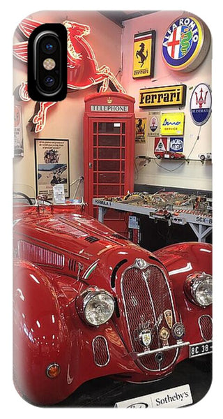 Classic Red Vintage Alfa Romeo - Phone Case