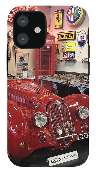 Classic Red Vintage Alfa Romeo - Phone Case