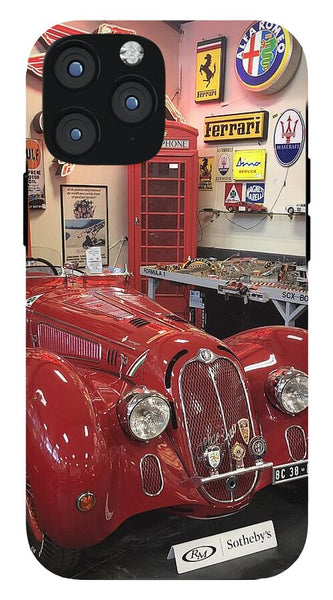 Classic Red Vintage Alfa Romeo - Phone Case