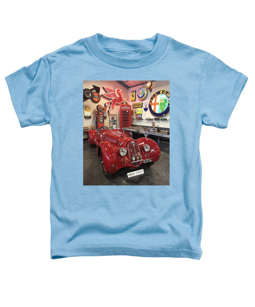 Classic Red Vintage Alfa Romeo - Toddler T-Shirt