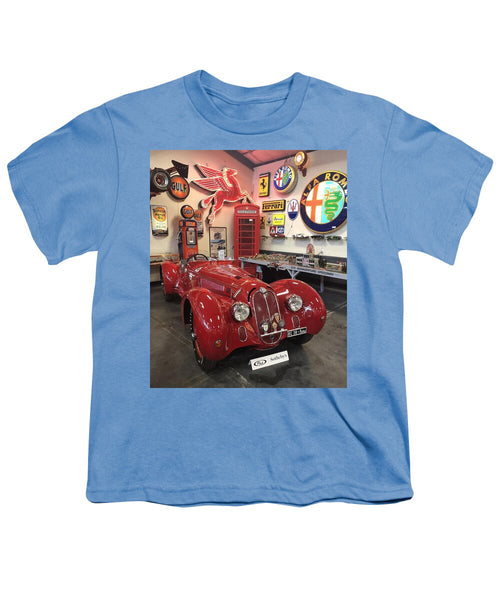 Classic Red Vintage Alfa Romeo - Youth T-Shirt