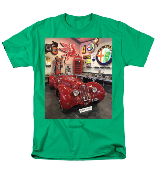 Classic Red Vintage Alfa Romeo - Men's T-Shirt  (Regular Fit)
