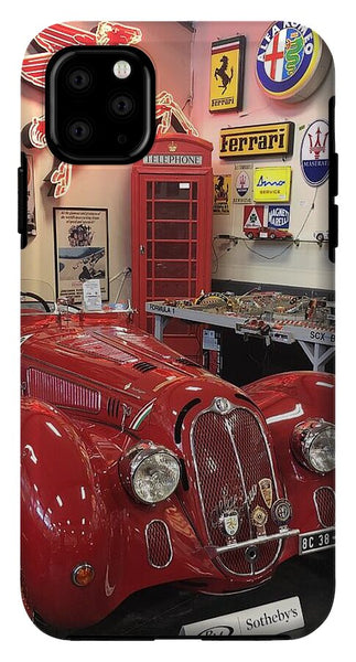 Classic Red Vintage Alfa Romeo - Phone Case