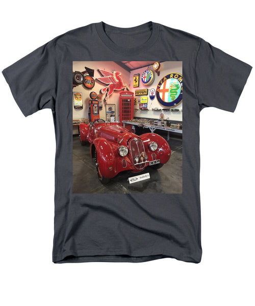 Classic Red Vintage Alfa Romeo - Men's T-Shirt  (Regular Fit)