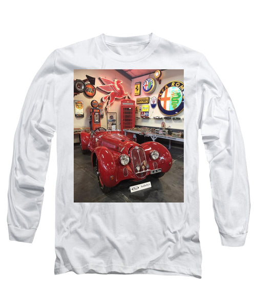 Classic Red Vintage Alfa Romeo - Long Sleeve T-Shirt