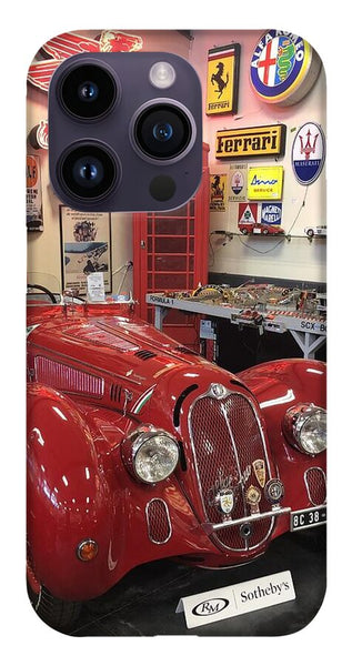 Classic Red Vintage Alfa Romeo - Phone Case