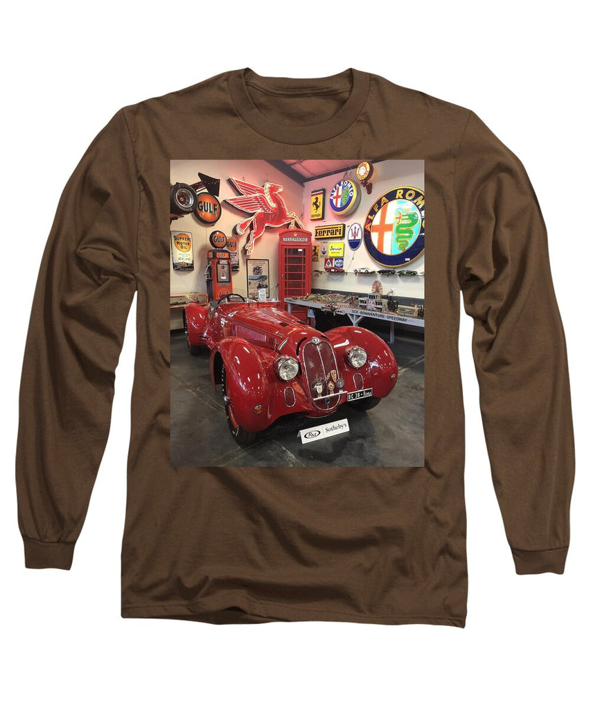 Classic Red Vintage Alfa Romeo - Long Sleeve T-Shirt