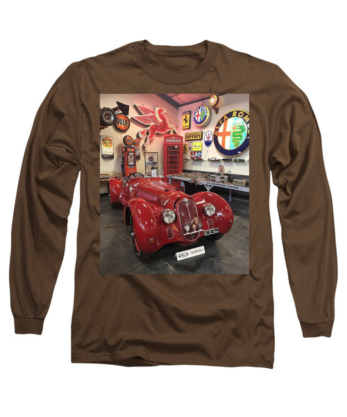 Classic Red Vintage Alfa Romeo - Long Sleeve T-Shirt