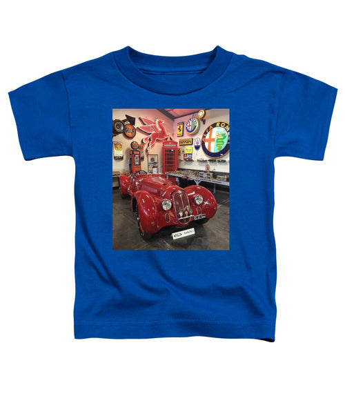 Classic Red Vintage Alfa Romeo - Toddler T-Shirt