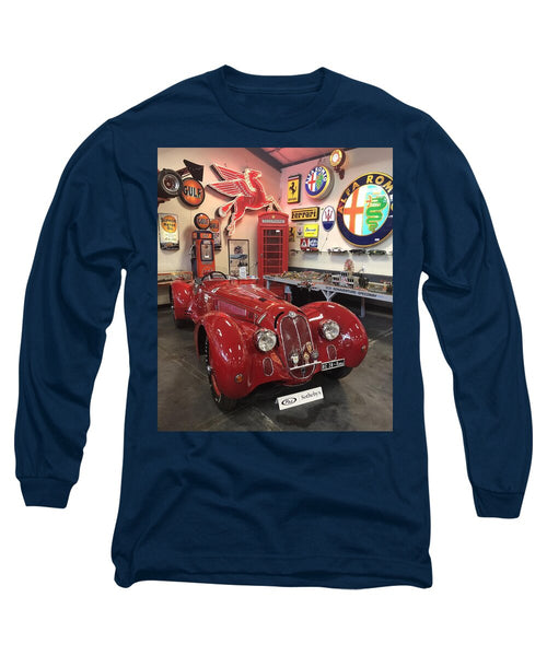 Classic Red Vintage Alfa Romeo - Long Sleeve T-Shirt