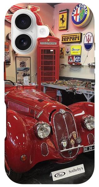 Classic Red Vintage Alfa Romeo - Phone Case
