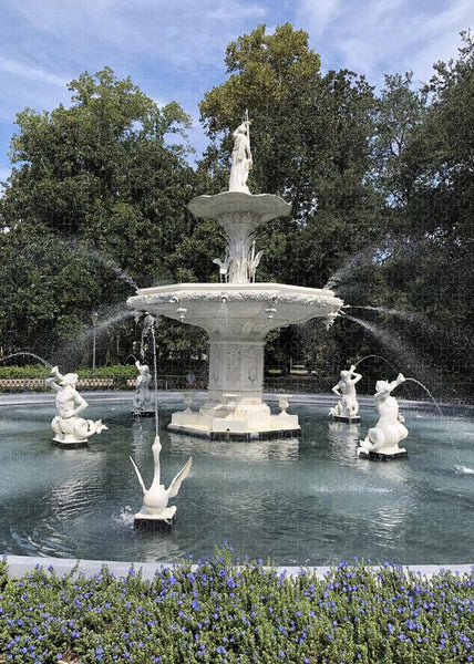 Forsythe Park Fountain Savannah Georgia - Puzzle