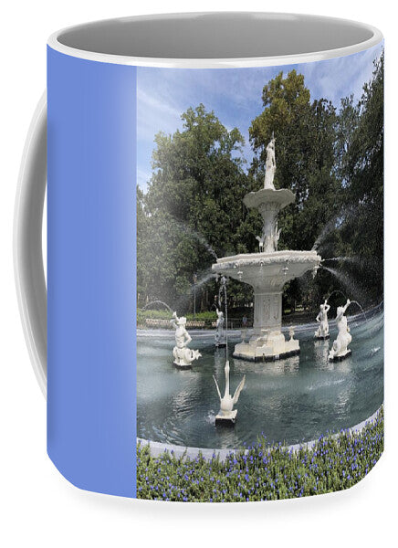 Forsythe Park Fountain Savannah Georgia - Mug
