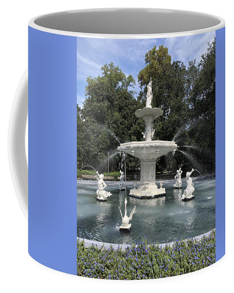 Forsythe Park Fountain Savannah Georgia - Mug