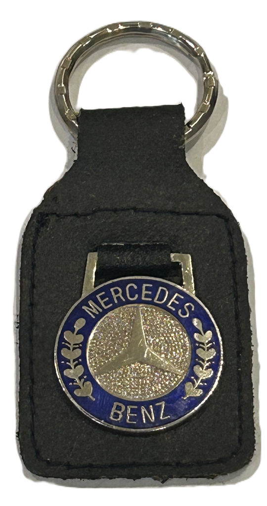 MERCEDES BENZ NOS LEATHER KEY FOB