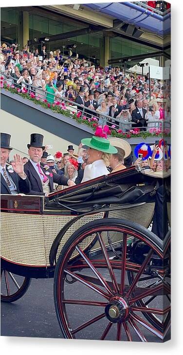 Royal Procession with Elegant Attire at the Ascott - Canvas Print