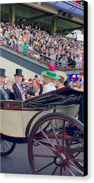 Royal Procession with Elegant Attire at the Ascott - Canvas Print