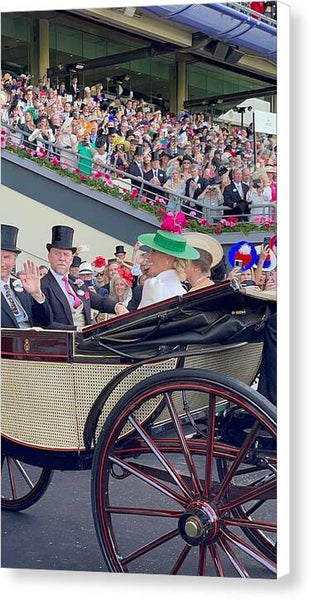 Royal Procession with Elegant Attire at the Ascott - Canvas Print