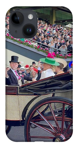 Royal Procession with Elegant Attire at the Ascott - Phone Case
