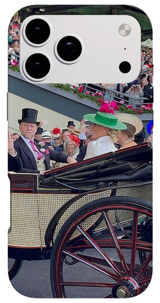 Royal Procession with Elegant Attire at the Ascott - Phone Case