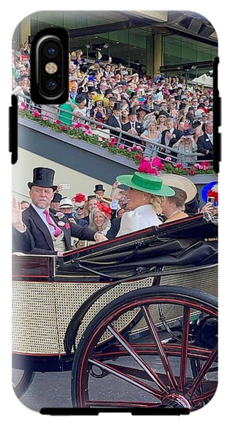 Royal Procession with Elegant Attire at the Ascott - Phone Case