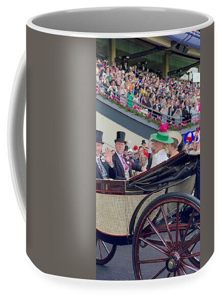 Royal Procession with Elegant Attire at the Ascott - Mug