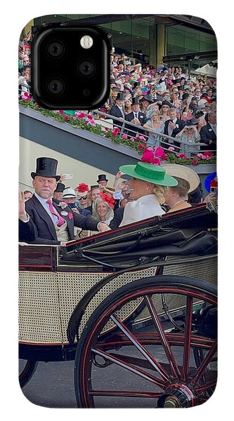 Royal Procession with Elegant Attire at the Ascott - Phone Case