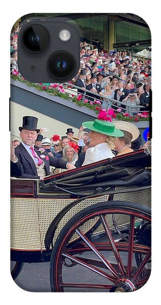 Royal Procession with Elegant Attire at the Ascott - Phone Case