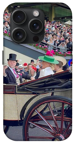 Royal Procession with Elegant Attire at the Ascott - Phone Case