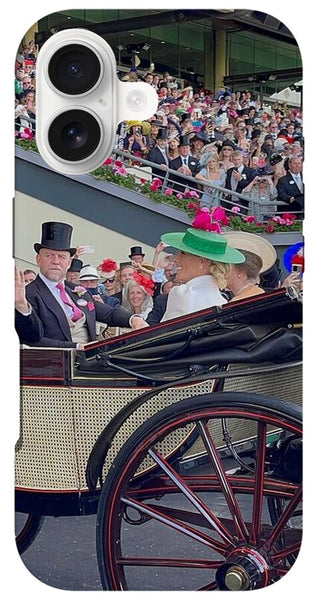 Royal Procession with Elegant Attire at the Ascott - Phone Case