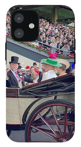 Royal Procession with Elegant Attire at the Ascott - Phone Case