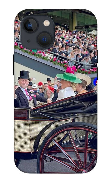 Royal Procession with Elegant Attire at the Ascott - Phone Case