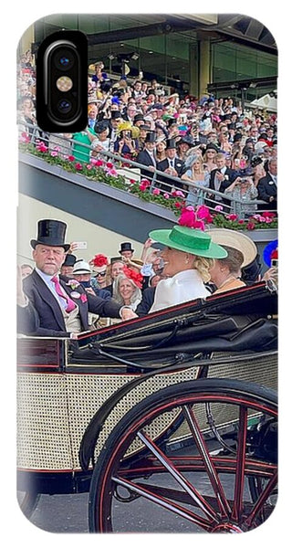 Royal Procession with Elegant Attire at the Ascott - Phone Case