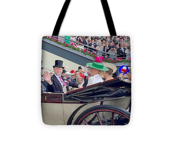 Royal Procession with Elegant Attire at the Ascott - Tote Bag