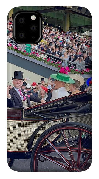 Royal Procession with Elegant Attire at the Ascott - Phone Case